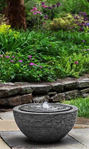 Campania International 93-300-8201 Arroyo Fountain, Stone Ledge Finish