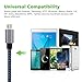Amoner Micro USB Cable, 6FT Premium Nylon Braided USB Charging Cord for Android, Samsung Galaxy, HTC, Nokia, BlackBerry, Sony and Other Tablet Smartphone(Blue,3 Pack)