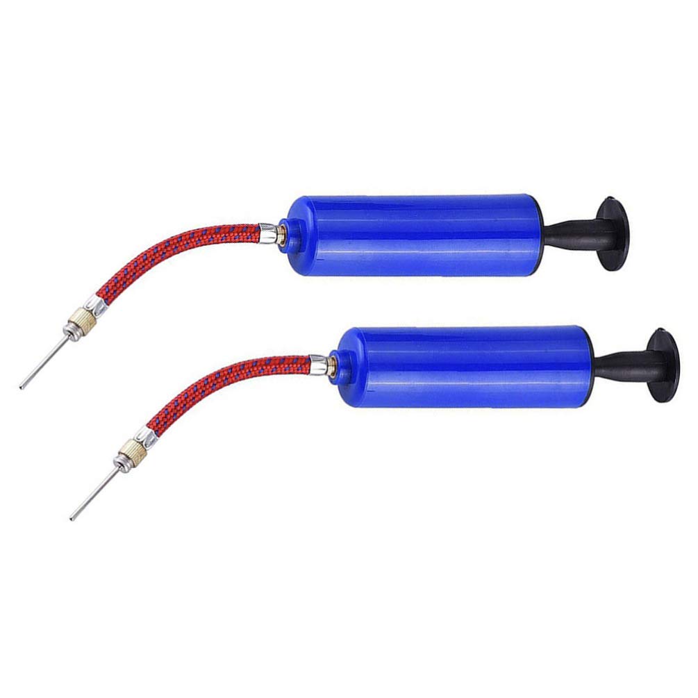 BESPORTBLE 2sets Basketball Inflator Football Inflator Portable Air Pump for Sports Inflatable Equipment