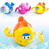Bath Toys Wind Up Toys Baby Bathtub Toys a Swimming Pool Toys Water Toys for Toddlers Kids Fish Pack of 1
