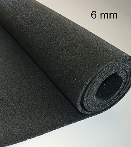 6mm Bautenschutzmatte 50 cm x 2 m Antirutschmatte Gummimatte Gummigranulat Matte – Bild 3