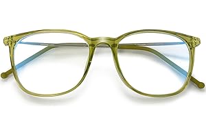 VISOONE Anti Slip TR90 Blue Light Blocking Glasses Size M Eyewear Frame with Anti Glare Eye Protection for Women GaeL