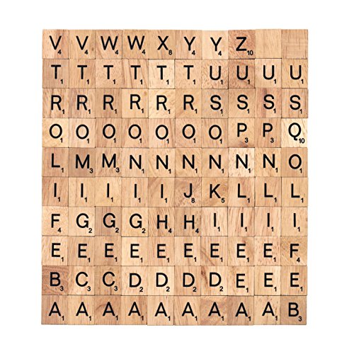 Scrabble Tiles (100 Letter Tiles)