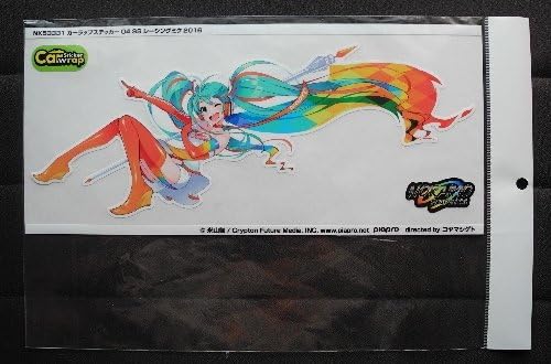Amazon レーシングミク 16 カーラップステッカー グッドスマイルレーシング 初音ミク アニメ 萌えグッズ 通販