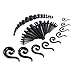 54 Pieces Gauges Kit Black Spiral Hanger Tapers and Plugs 14G-00G Stretching Kit - 27 Pairs