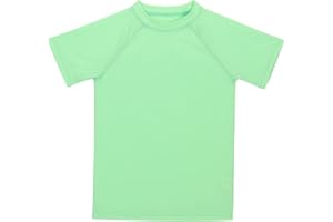 KAKU NANU Boys Rash Guard UPF 50+ Sun Shirt Toddler Short Sleeve