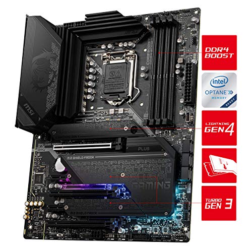 MSI MPG Z590 GAMING PLUS Gaming Motherboard (ATX, 11th/10th Gen