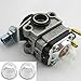 Hipa Repalce Carburetor Carb for Four-Stroke Honda GX31 GX22 FG100 Engine Little Wonder Mantis Tiller # 16100-ZM5-803