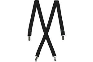 Tuxgear Boys Adjustable X-Back Elastic Suspenders