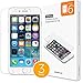 [3 Pack ] UPPERCASE Designs Extreme Impact and Scratch Protection Premium Tempered Glass Screen Protector Made for iPhone 6 iPhone 6S iPhone 7 iPhone 8 [4.7 inch Screen]