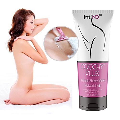 IntiMD COOCHY PLUS (3 Pack) Intimate Shave Cream Rash-Free With MOISTURIZING+ 8oz