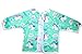 Pikababy Long Sleeved Bib | Easy-Wear & Take-off Bibs with Pocket | Washable Easy-Clean Bibs | Waterproof Baby Bibs | Stain & Odor Resistant Smock | Baby Boy Girl | 6-24 Months (Blue Unicorn)
