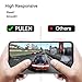 [2-Pack] Pulen OnePlus 6T Screen Protector 2018,Full Screen Coverage Anti-Scratch Less Fingerprints Easy Installation 9H Tempered Glass Film for OnePlus 6T(Black) (Black, Glass)