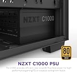 NZXT C1000 1000W PSU 80+ Gold Fully Modular ATX Gaming Power Supply view 2