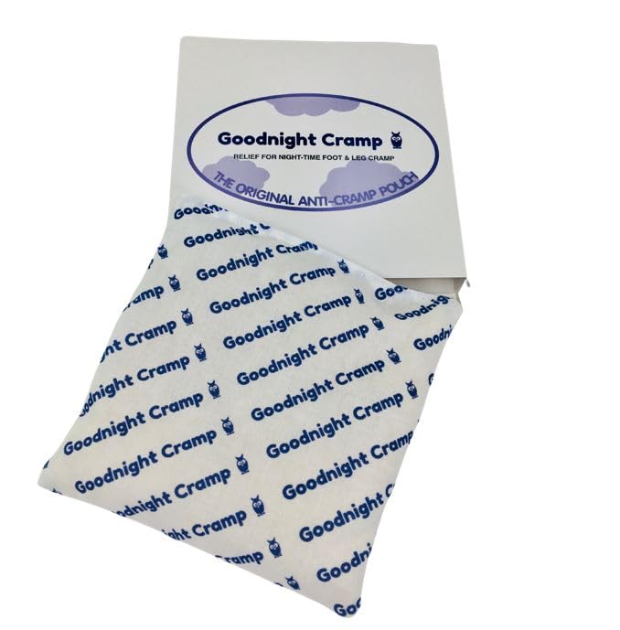Goodnight Cramp Pouch (Single) Relief for Night-Time Foot & Leg Cramp-Simply Place in Bed