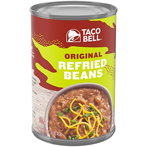 Taco Bell Fat Free Refried Beans (16oz Can) Pricepulse