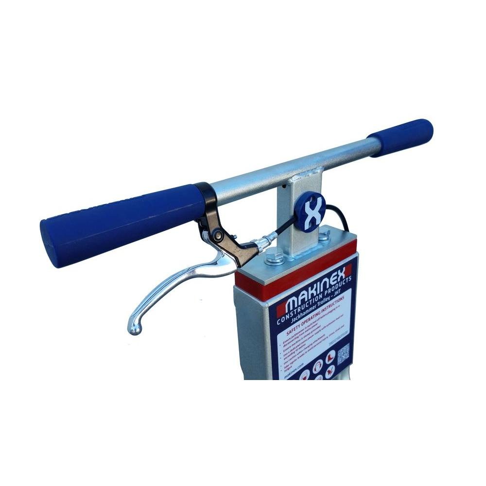 Makinex JHTU Complete Universal Jackhammer Trolley, Zinc Coated Frame