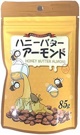85gX20 pieces Three Gee care honey butter almond