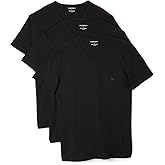 Emporio Armani Men's 3-Pack Regular Fit V-Neck Undershirt