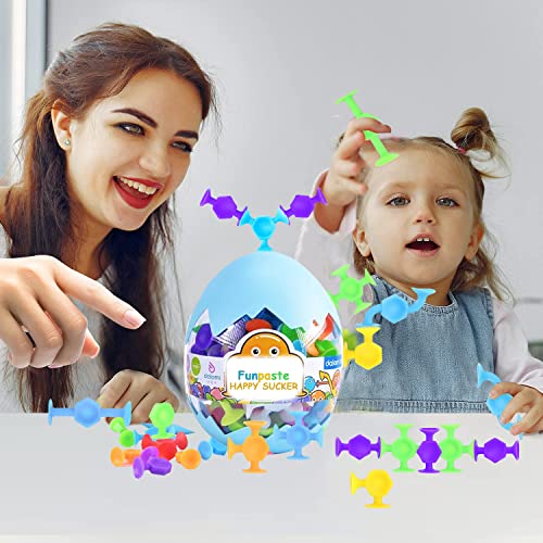 CreateView 50pcs Suction Toys for Kids, Sensory Toys for Autistic
