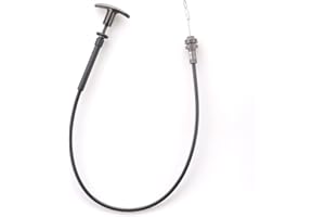 Mallofusa Hood Latch Release Cable Handle Replacement Compatible for 1977-1981 Firebird Trans Am GM Car Accessories 526637