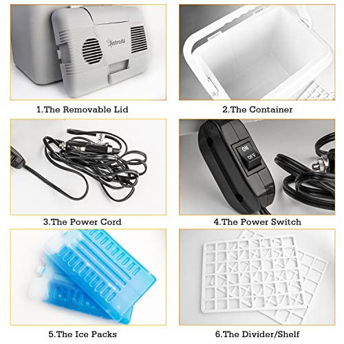 AstroAI Electric Cooler 26 Quarts/ 24 Liter, 12V Cooler Portable