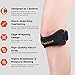 CAMBIVO 2 Pack Patella Knee Brace With Etra Strap, 6 Color Knee Braces for Knee Pain, Adjustable Knee Brace Patellar Tendon Stabilizer Support Band for Knee Pain Relief, Jumpers Knee, Tendonitis, Basketball, Running, Hiking, Volleyball, Tennis, Squats (Orange)
