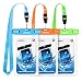 Mpow Waterproof Phone Pouch, Universal Waterproof Case Underwater IPX8 Dry Bag Compatible iPhone 11/11 Pro Max/Xs Max/XS/XR/X/8P/7P, Galaxy  S20/S10/S9, Google Pixel/HTC up to 6.8" (Blue Orange Green)