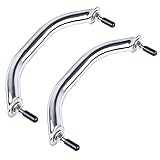 BAYSUN Polished Stainless Heavy Duty Oval Boat