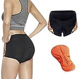 Twotwowin Women Padded Bicycle Cycling Underwear Shorts Breathable Bike Shorts