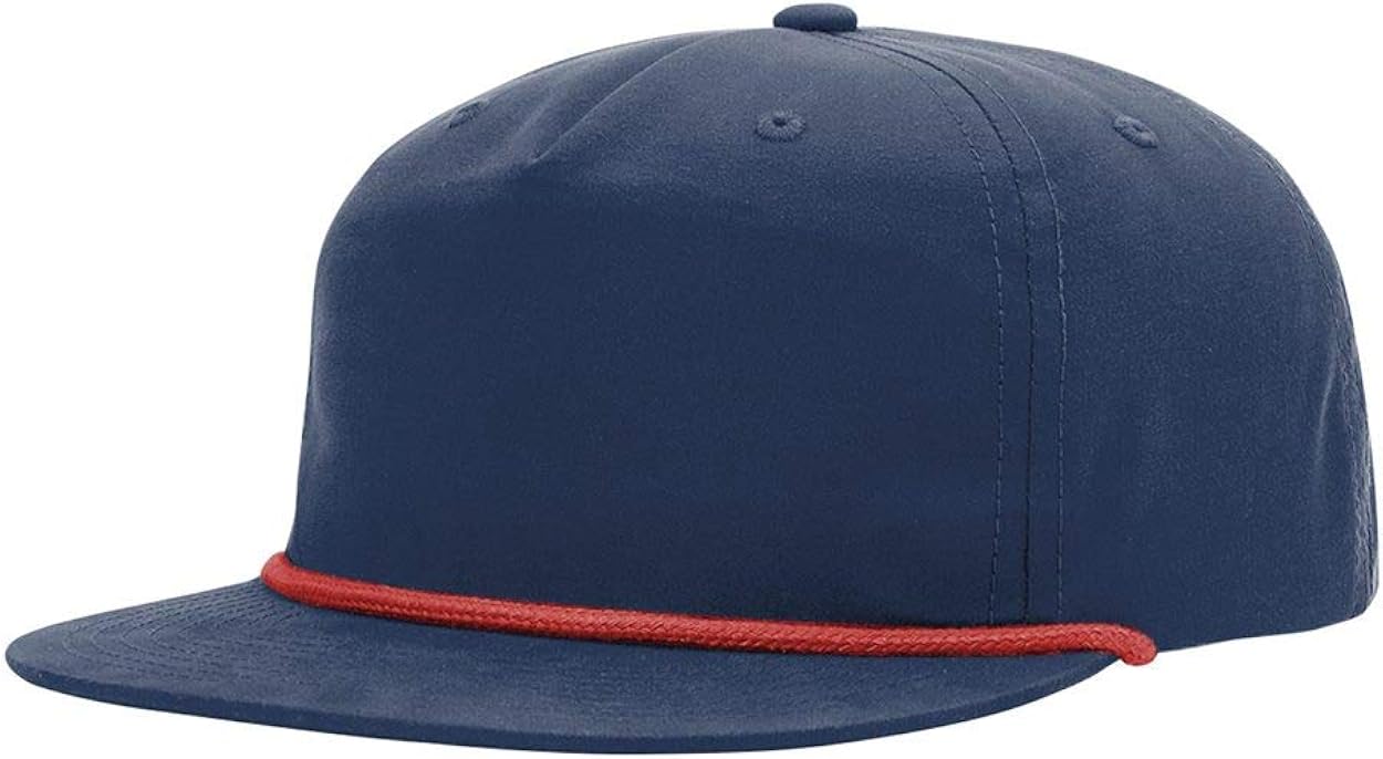 RICHARDSON Umpqua Snapback Cap 256 One Size Navy/Red at Amazon