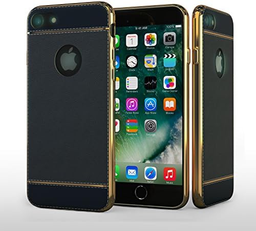 Blue iPhone7 Waterproof iPhone Case- Minimalist, Slim Fit, Shock- Absorbing Smart Protection Case for Apple iPhone 7- Flexible Slide-Proof, Anti-Drop Silicone iphone 7 Cover ( A 07 new )