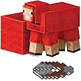 Mattel Minecraft Diamond Level Sheep Action Figure with 3 Accessories, 5.5-inch Collector Scale & Pixelated Design