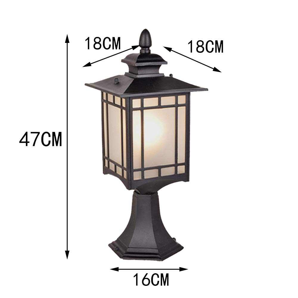 Aluminium Retro Aussenwandleuchte Wasserdichte Aussenbeleuchtung