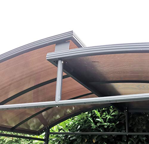 DMS Grillpavillon | Grillzelt | Raucherpavillon | Überdachung | Unterstand mit Abzug aus Aluminium | mit Abstellfläche… – Bild 5