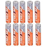 1.6V Rechargeable aa aaa size Batteries 1.6v Ni-Zn Batteries Count (AAA 10Pcs)