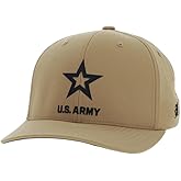 HOOEY US Army Military Hat for Men and Women - Adjustable Snapback Hat, Military, Patriotic, Veteran Baseball Cap, One Size