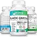 Dr Olivia's Enteric Coated Fish Oil + Black Cumin Seed Oil, Vitamin D3 & Resveratrol for Cardiovascular, Inflammation & Immune Support [3-month supply]