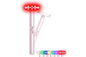 Red Light Therapy Device for Face, LED Facial Massager Wand for Skin Care at Home Face S culpting Tool for Neck