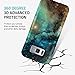 ZUSLAB Case Compatible with Samsung Galaxy S8 , ZUSLAB Mandala Design , Slim Shockproof Flexible TPU Bumper , Soft Rubber Silicone Skin Cover (Colorful Mandala)