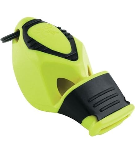 Sifflet Fox 40 Fuziun CMG - 118 DB, Portée 1 Km - Cordon Détachable - Orange - Pour Arbitres, Sécurité, Survie