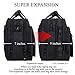 18 Inch Laptop Bag Laptop Briefcase for Men Women, Travel Briefcases with Organizer, Expandable Business Office Bags, XXL Waterproof Messenger Shoulder Bags for Fit to 17.3 Inch Notebook