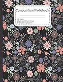 Composition Notebook: Trendy Composition notebook designed and printed on verry high quality and low price . 100 ruled sheets with a standard size ... for study or as a journal or taking notes.