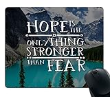 Smooffly Gaming Mouse Pad Custom,Bible Verses Hope