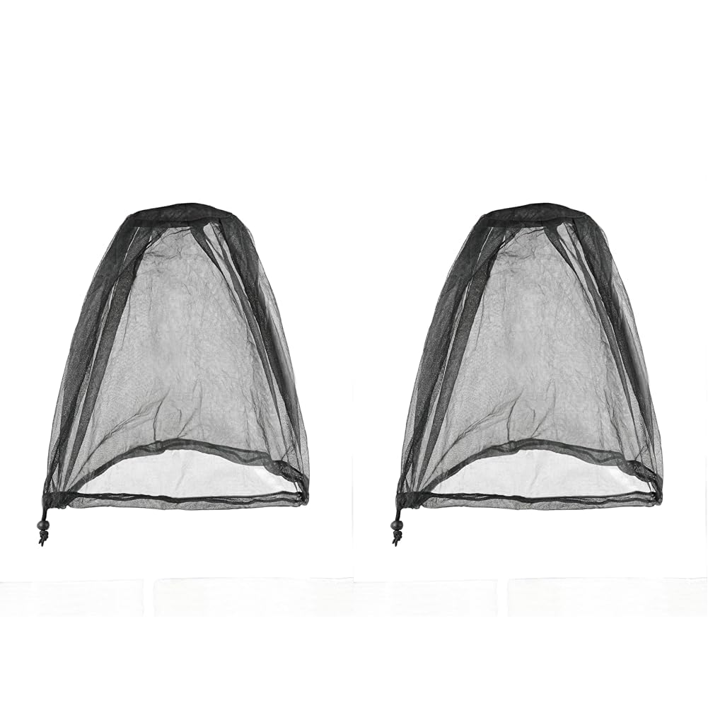 Lifesystems Insect Head Net Mesh Face Covering To Protect Against Midge, Mosquito, Bee And Other Flying Insects (Pack of 2)