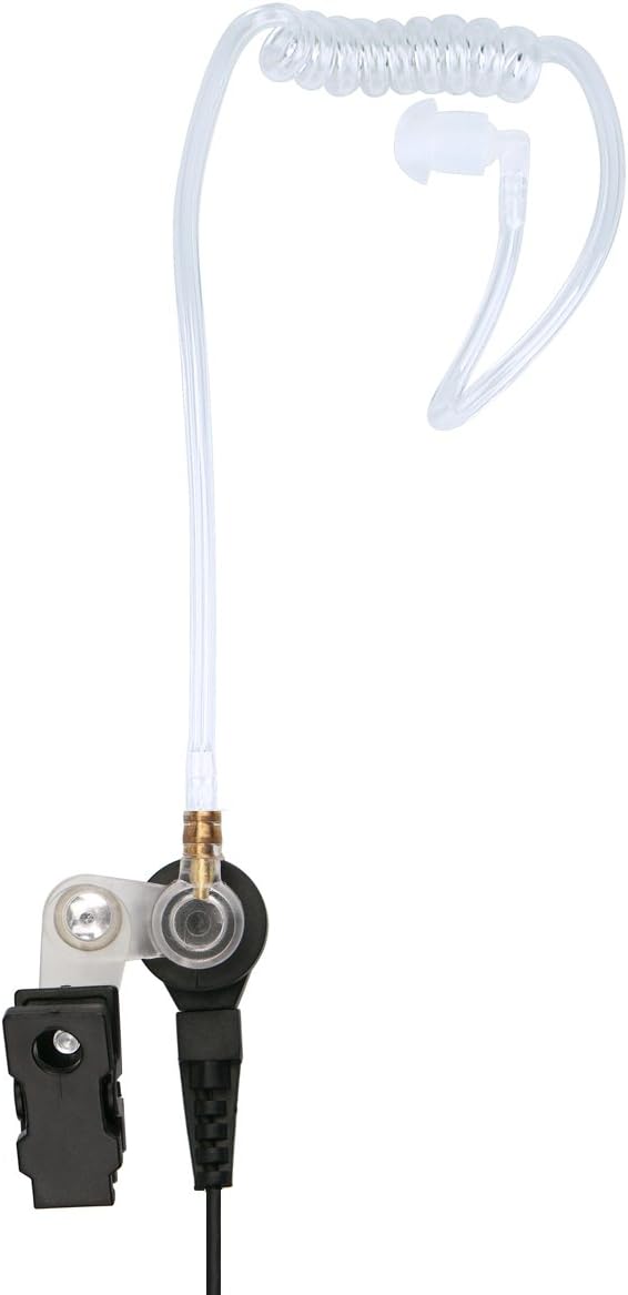 Retevis Walkie Talkie Earpiece 2 Pin Acoustic Tube Security Headset Compatible with Two Way Radio RT24 RT22 RT27 RT21 RT619 Baofeng UV5R BF-888S eSynic Olywiz Kenwood HYT WOUXUN (5 Pcs) - Image 4