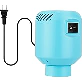 Electric Vacuum Storage Bag Pump, 55W Portable Compression for Clothing and Travel (Storage Bag Not Included), Blue