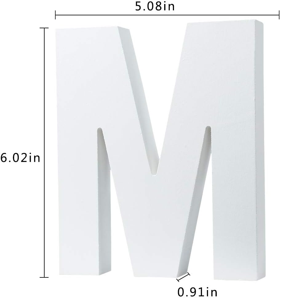 Wall Decor W 5 9 L X4 1 15x10 5x2cm Wall Letters Marquee Alphabet J Wood Wooden Number Diy Block Words Sign Hanging Decor Letter For Home Bedroom Office Wedding Party Decor White X0 8 H Home