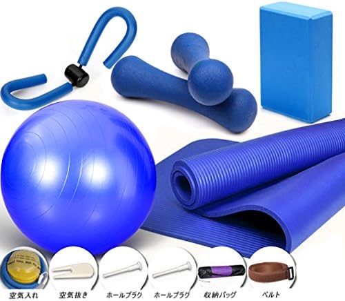 5点セットヨガ用品 ヨガマット ヨガベルト バランスボール エクササイズ レンガ ダンベル アンチバースト フィットネス スポーツ 厚手 防水 初心者 おまけ6点 男女兼用 グリップ性 家族利用でき パープル B07cg8v4pv 3 050円 人気海外一番 100 品質保証 全品送料