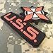 Resident Evil Op Raccoon City USS Logo Umbrella Security PVC Rubber 3D Touch Fastener Patch